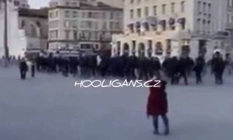 Μαρσέιγ-ΠΑΟΚ: Άγρια επεισόδια μεταξύ οπαδών στη Μασσαλία όλο το βράδυ (video)
