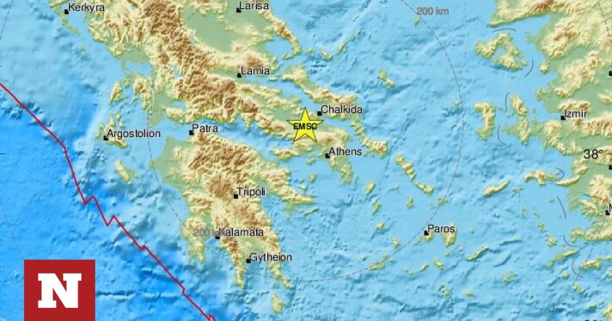 Σεισμός κοντά στη Θήβα – Αισθητός και στην Αθήνα (pics)