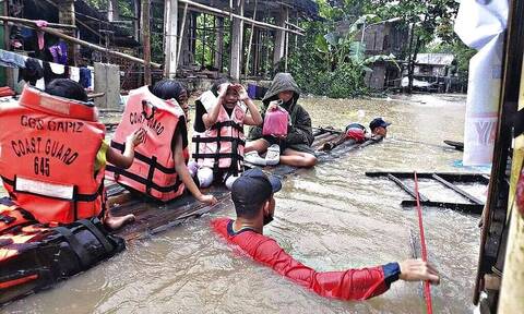 Φιλιππίνες: Στους 58 οι νεκροί από το πέρασμα της τροπικής καταιγίδας Μέγκι