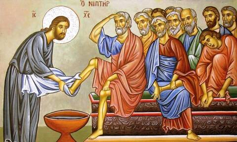 Μεγάλη Τετάρτη: Το Ιερό Ευχέλαιο και η Τελετή του Νιπτήρος - «Της αλειψάσης τον Κύριον μύρω»