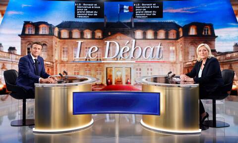 Γαλλία - Προεδρικές εκλογές: Δείτε το debate Μακρόν - Λεπέν