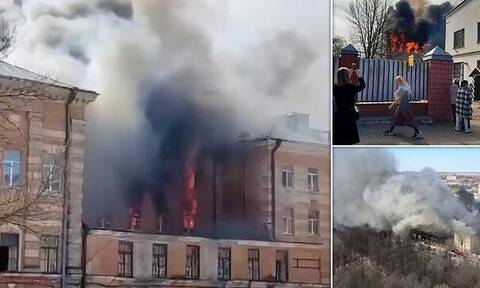 Ρωσία: Επτά νεκροί και 20 τραυματίες από πυρκαγιά σε ένα ινστιτούτο ερευνών του ρωσικού στρατού