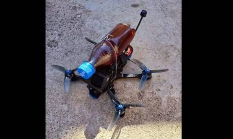 Χανιά: Κέρασε τον γείτονα του ένα μπουκάλι κρασί μέσω drone