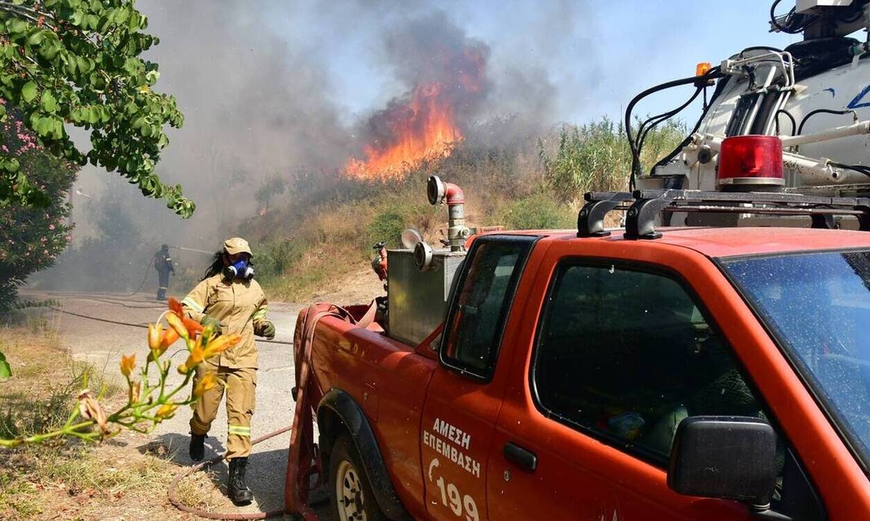 Φωτιά στη Λακωνία: Μαίνεται η πυρκαγιά στον Πάρνωνα - Επιχειρούν 99 πυροσβέστες