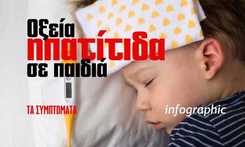Οξεία ηπατίτιδα σε παιδιά:  Τα συμπτώματα και οι πιθανές αιτίες στο Infographic του Newsbomb.gr