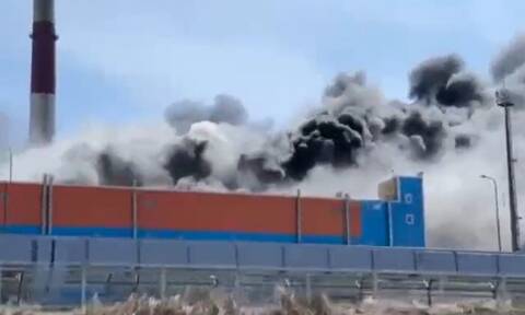 Ρωσία: Μεγάλη πυρκαγιά σε εργοστάσιο παραγωγής ηλεκτρικής ενέργειας