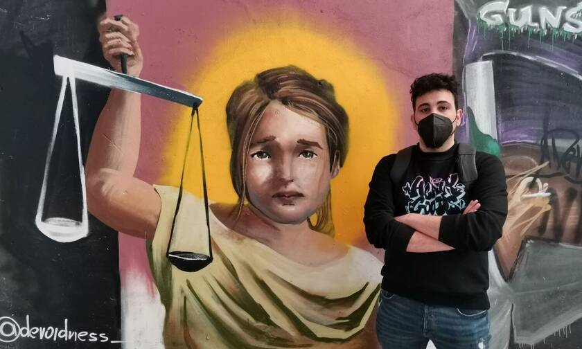 Ο Street Artist Devoidness εξηγεί γιατί έκανε γκράφιτι την Τζωρτζίνα από την Πάτρα