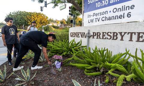 Καλιφόρνια: 68χρονος ο δράστης της αιματηρής επίθεσης στην εκκλησία της Λαγκούνα Γουντς