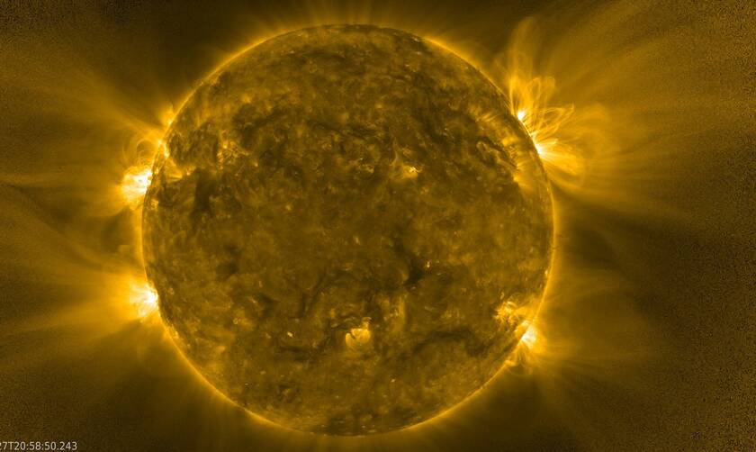 Το Solar Orbiter αποκάλυψε έναν «ηλιακό σκαντζόχοιρο» στον Ήλιο