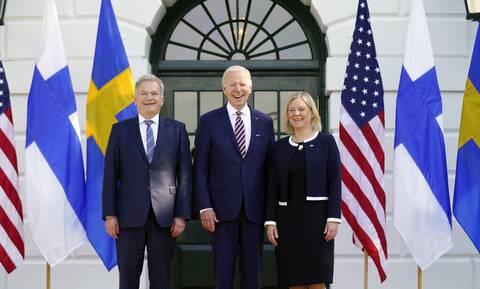 Συνάντηση Μπάιντεν με τους ηγέτες Φινλανδίας και Σουηδίας - Θέμα η ένταξη των δυο χωρών στο ΝΑΤΟ
