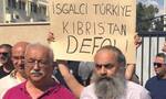 Αναστάτωση στα Κατεχόμενα για το πανό «Κατοχική Τουρκία ξεκουμπίσου από την Κύπρο»