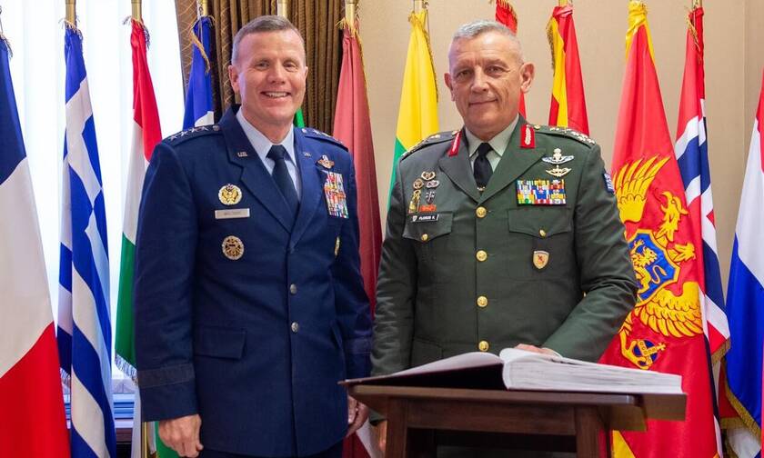 ΓΕΕΘΑ: Στο Ανώτατο Στρατηγείο Συμμαχικών Δυνάμεων Ευρώπης ο Στρατηγός Φλώρος