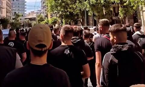 Τελικός Κυπέλλου Ελλάδας: Πορεία οπαδών του ΠΑΟΚ στην Ομόνοια - Πάνε στο ΟΑΚΑ τα πρώτα πούλμαν