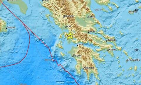 Σεισμός τώρα κοντά σε Αγρίνιο και Αμφιλοχία - Αισθητός σε αρκετές περιοχές (pics)