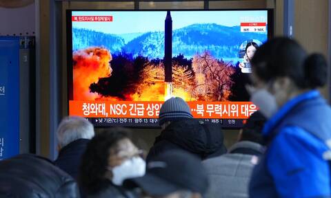 Η Βόρεια Κορέα εκτόξευσε τρεις βαλλιστικούς πυραύλους