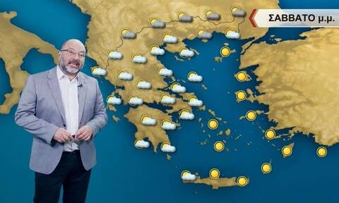 Σάκης Αρναούτογλου: Αλλάζει το σκηνικό του καιρού - Πού θα «χτυπήσουν» βροχές και καταιγίδες