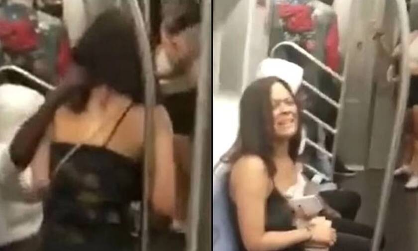 Μανιακός επιβάτης τρένου επιτέθηκε σε γυναίκα στις ΗΠΑ και κανείς δεν επενέβη (vid)