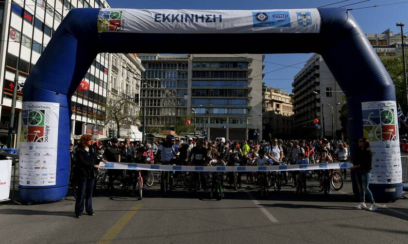 Σήμερα ο 27ος Ποδηλατικός Γύρος της Αθήνας