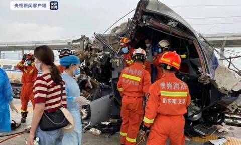 Κίνα: Εκτροχιάστηκε τρένο υψηλής ταχύτητας - Τουλάχιστον ένας νεκρός, πολλοί τραυματίες