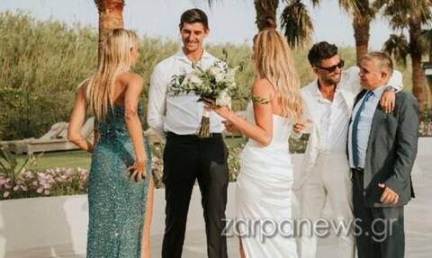 Κρήτη: Στα Χανιά για γάμο ο Κουρτουά της Ρεάλ Μαδρίτης (pics)