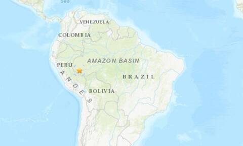 Ισχυρός σεισμός 6,5 Ρίχτερ σύνορα Περού - Βραζιλίας