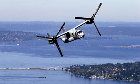 Καλιφόρνια: Συντριβή στρατιωτικού αεροσκάφους με τέσσερις νεκρούς