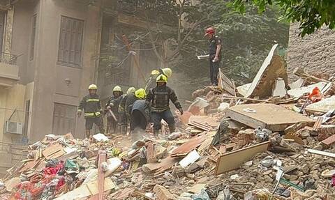 Τραγωδία στο Κάιρο: Έξι νεκροί και ένας τραυματίας από κατάρρευση κτηρίου