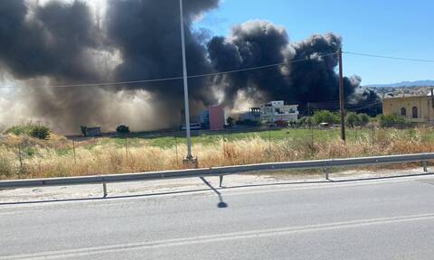 Συναγερμός στην Πυροσβεστική: Νέα μεγάλη φωτιά στο Ηράκλειο