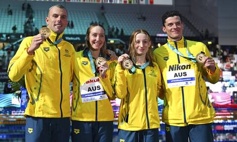 Παγκόσμιο Πρωτάθλημα υγρού στίβου: Ρεκόρ κόσμου η Αυστραλία – Τα μετάλλια της ημέρας