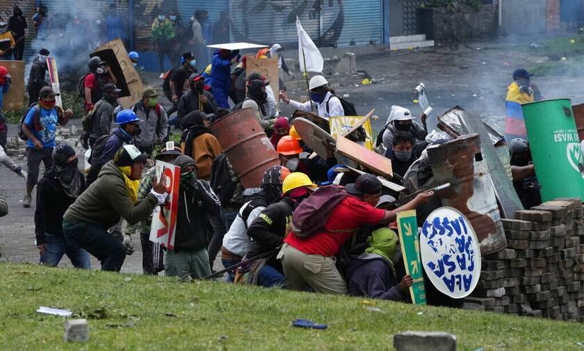 Ισημερινός: Οι αυτόχθονες διαδηλωτές στοχεύουν σε «πραξικόπημα», ισχυρίζεται ο Λάσο