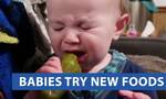 Μωρά δοκιμάζουν για πρώτη φορά φαγητά - Ξεκαρδιστική η αντιδρασή τους