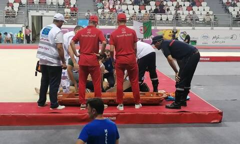 Μεσογειακοί Αγώνες: Τραυματίστηκαν και αποχώρησαν αθλητές της ενόργανης γυμναστικής