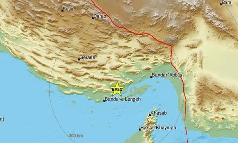 Ισχυρή σεισμική δόνηση 6 Ρίχτερ στο Ιράν