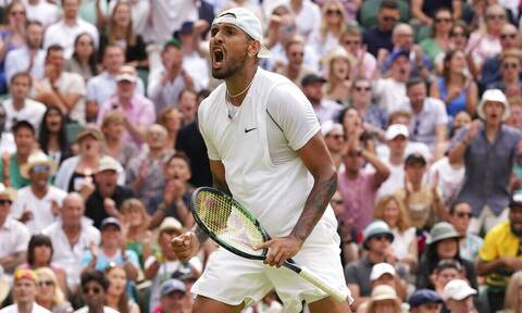 Νικ Κύργιος: Συνεχίζει ακάθεκτός! Στα προημιτελικά του Wimbledon μετά από 8 χρόνια!