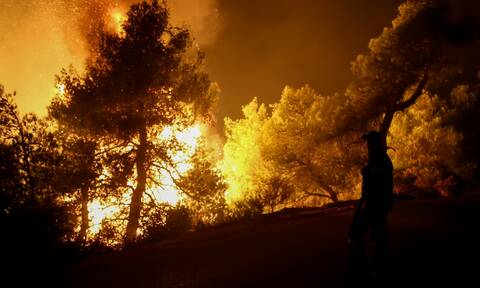 Φωτιά τώρα: Νύχτα αγωνίας στην Ηλεία - Μαίνεται ανεξέλεγκτο το πύρινο μέτωπο