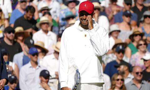 Wimbledon: Ο Κύργιος «έσπασε» το dress code – «Κάτι σαν Θεός ο Τζόκοβιτς»