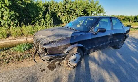 Τραγωδία στην Ημαθία: Έπεσε με το αυτοκίνητό του σε αρδευτικό κανάλι και σκοτώθηκε (pics)