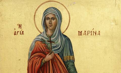 Εορτολόγιο: Σήμερα η εορτή της Αγίας Μαρίνας της Μεγαλομάρτυρος