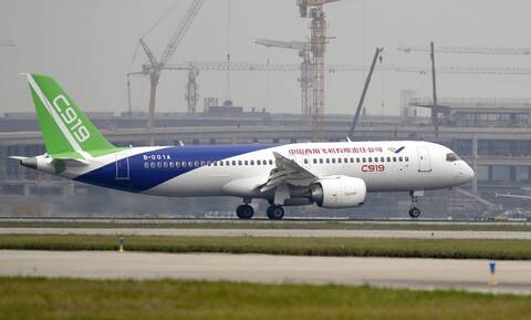 Κίνα: Κοντά στην εξασφάλιση πιστοποίησης το κινεζικό «Boeing» C919