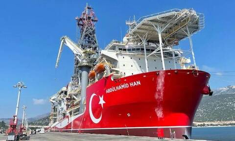 Νέα πρόκληση της Τουρκίας στη Μεσόγειο - Βγάζει το γεωτρύπανο «Abdulhamid Han» στις 9 Αυγούστου
