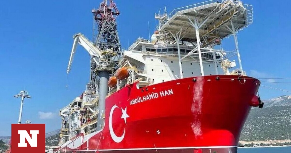 Οι Τούρκοι έβγαλαν στην Ανατολική Μεσόγειο το γεωτρύπανο «Αμπντουλχαμίτ Χαν» – Newsbomb – Ειδησεις