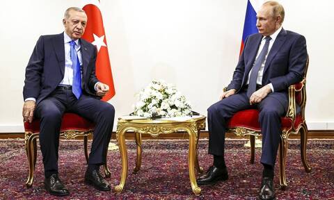 Συνάντηση Ερντογάν - Πούτιν με «φόντο» τον πόλεμο στην Ουκρανία και τη Συρία