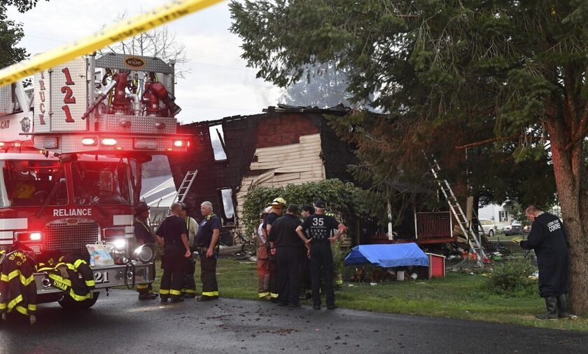 Οικογενειακή τραγωδία στην Πενσιλβάνια: 10 νεκροί από πυρκαγιά σε σπίτι - 3 παιδιά ανάμεσά τους