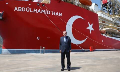 Προκλητικό σόου Ερντογάν για τον απόπλου του Abdulhamid Han - Σε τουρκικά χωρικά ύδατα οι έρευνες