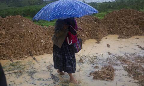 Στη Γουατεμάλα, η περίοδος των βροχών έχει ήδη στοιχίσει τη ζωή σε 28 ανθρώπους