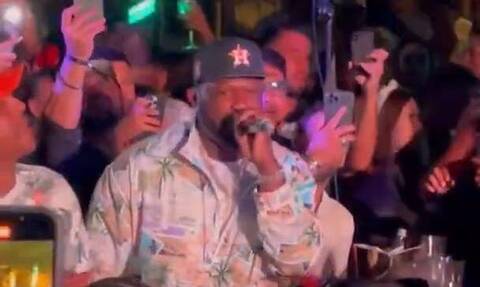 Χαμός στη Μύκονο στο live του 50 Cent – 300.000 ευρώ για δύο ώρες πήρε ο θρύλος της ραπ