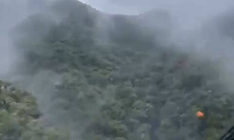 Παναμάς: Η στιγμή που το ελικόπτερο του υποψήφιου προέδρου πέφτει σε ζούγκλα (video)
