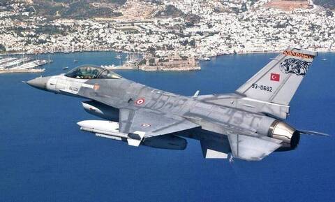 Νέα πρόκληση της Τουρκίας: Υπερπτήσεις τουρκικών F-16 πάνω από ελληνικά νησιά