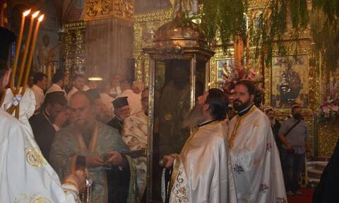 Ζάκυνθος: Κορυφώθηκαν οι ιερές τελετές για τον Πολιούχο του νησιού Άγιο Διονύσιο (video)