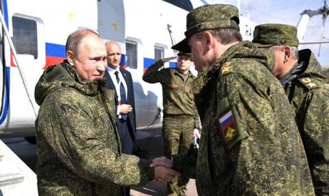 Путин прибыл на полигон Сергеевский на учения "Восток-2022"